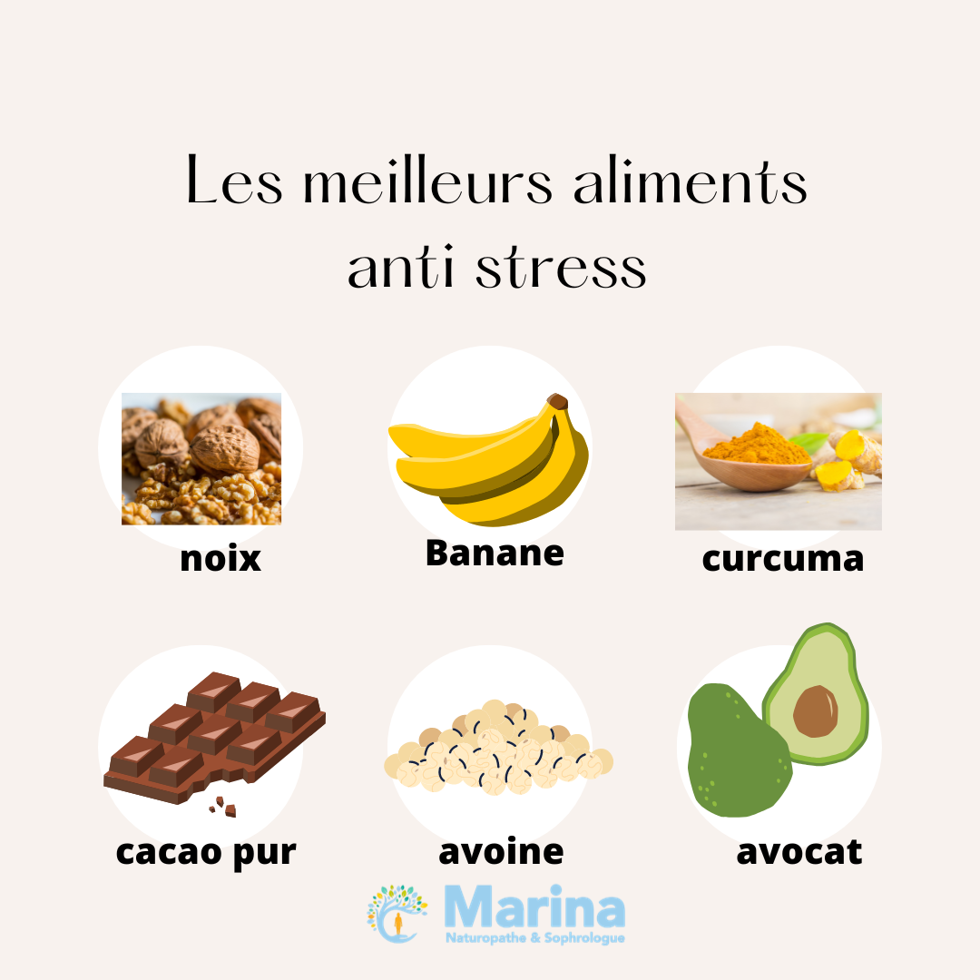 Les meilleurs aliments anti stress !